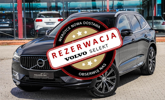 Volvo XC 60 cena 127900 przebieg: 152000, rok produkcji 2019 z Kobylin małe 781